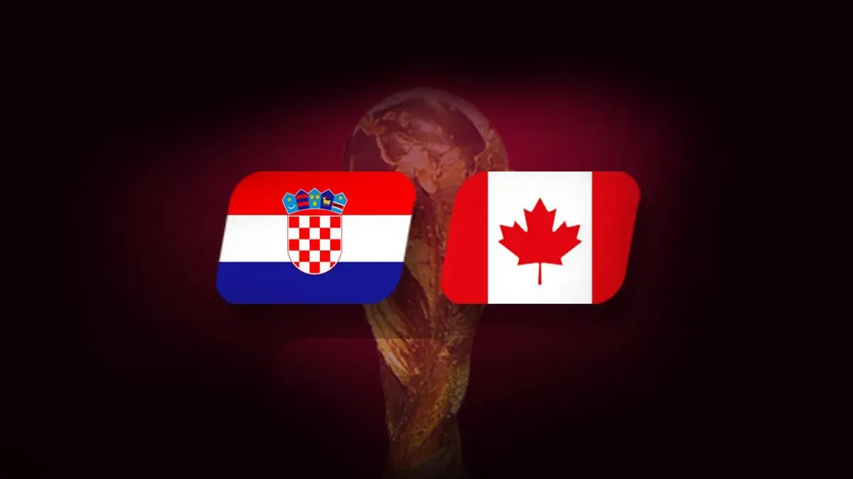 Croatia eliminated Canada from the World Cup