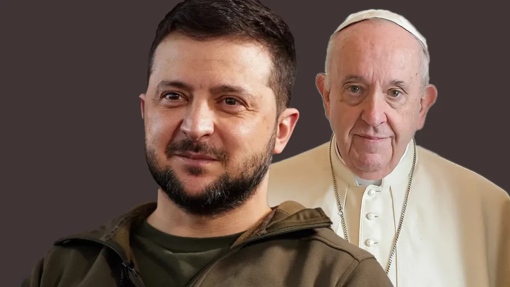 Ukraine Zelensky Pope Francis