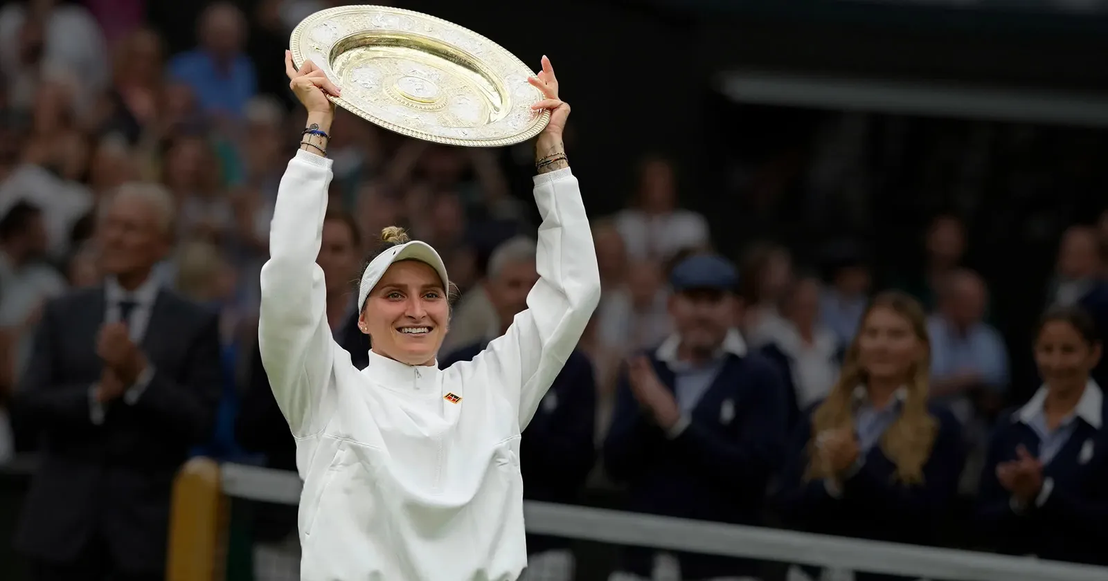 Marketa Vondrousova Makes History as She Wins Wimbledon, Defeating Ons Jabeur