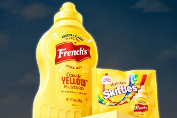 Skittles and French's Unite to Create a Mustard-Flavored Candy Sensation on National Mustard Day