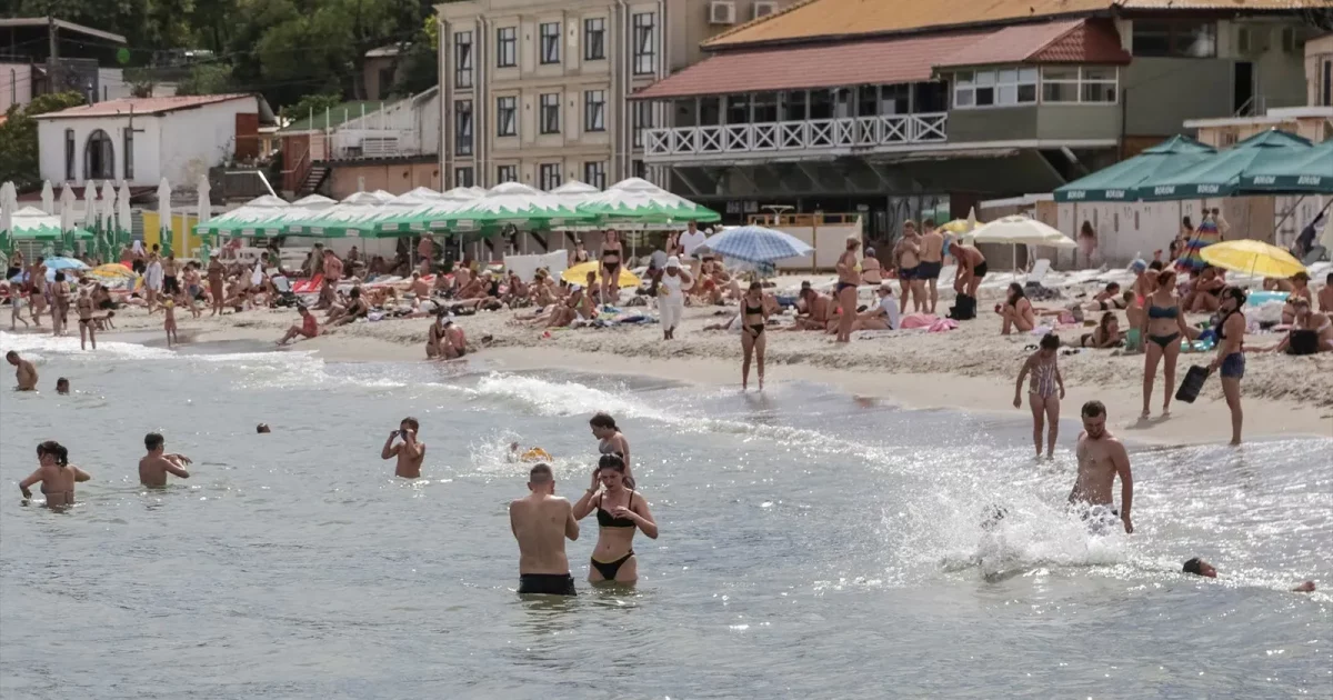 Ukraine's Odesa Welcomes Back Beachgoers: A Refreshing Respite Post Russian Invasion