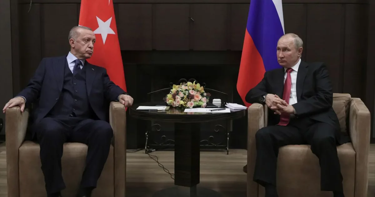 Meeting between Putin and Erdogan