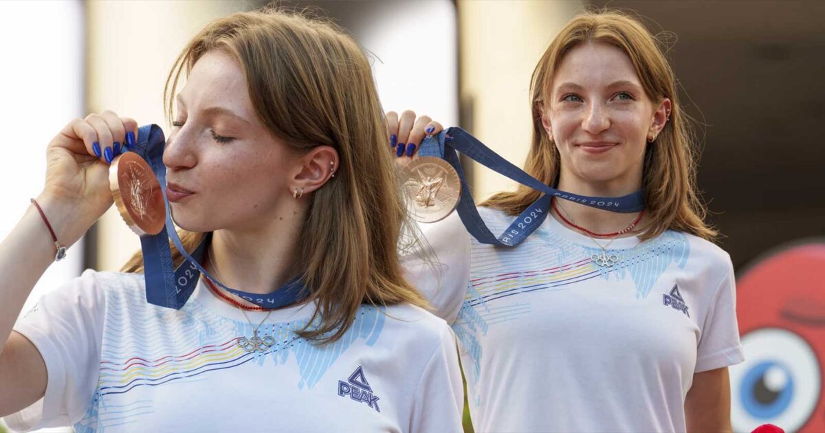 Ana Barbosu Olympic bronze medal