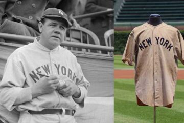 Babe Ruth jersey Called shot