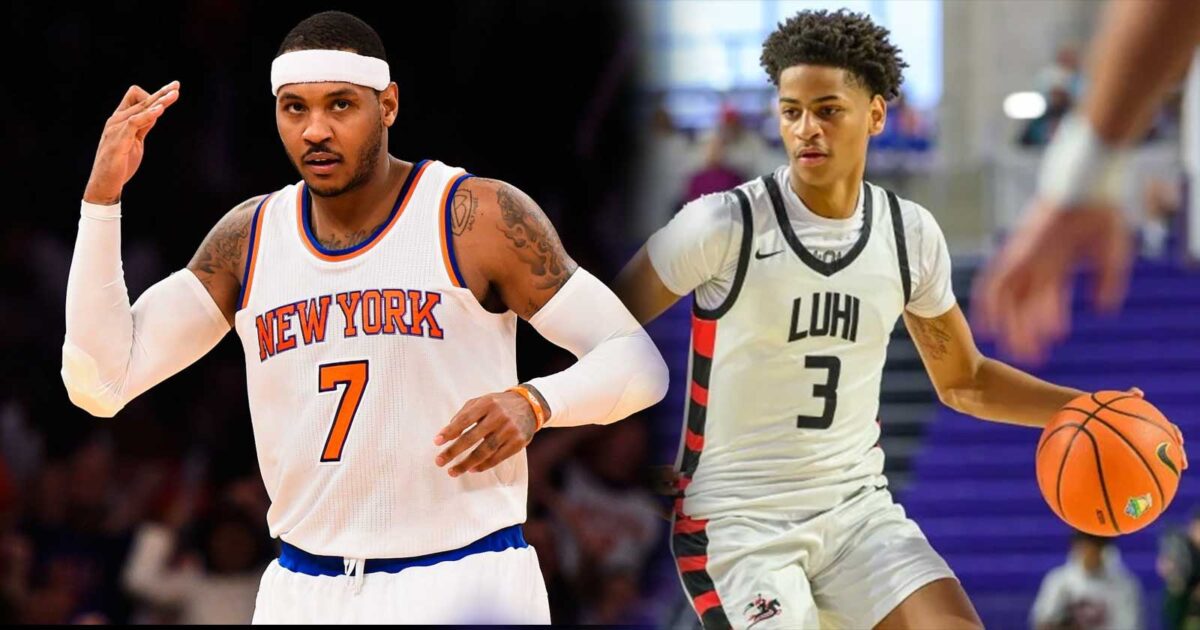 Carmelo Anthony Kiyan Anthony