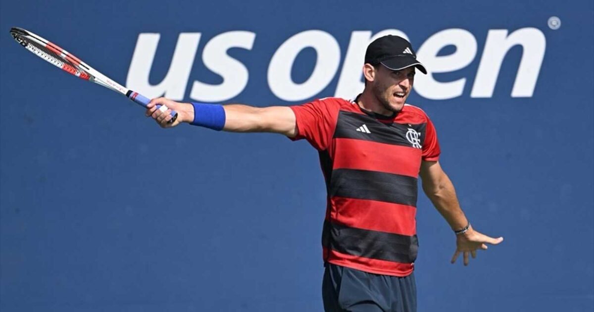 Dominic Thiem Ben Shelton U.S. Open