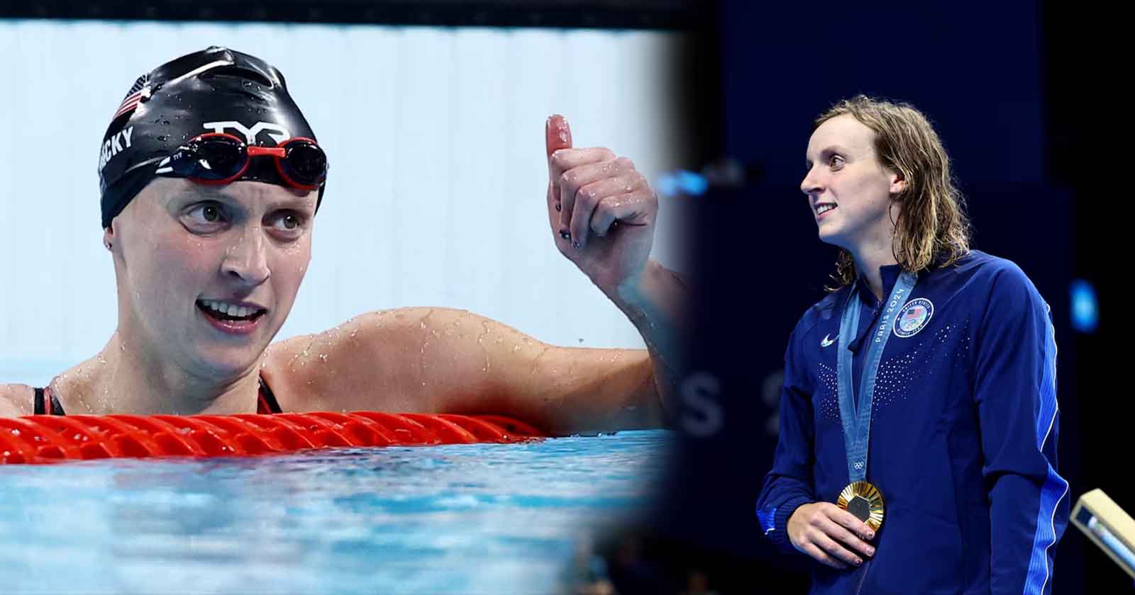 Katie Ledecky win gold medal