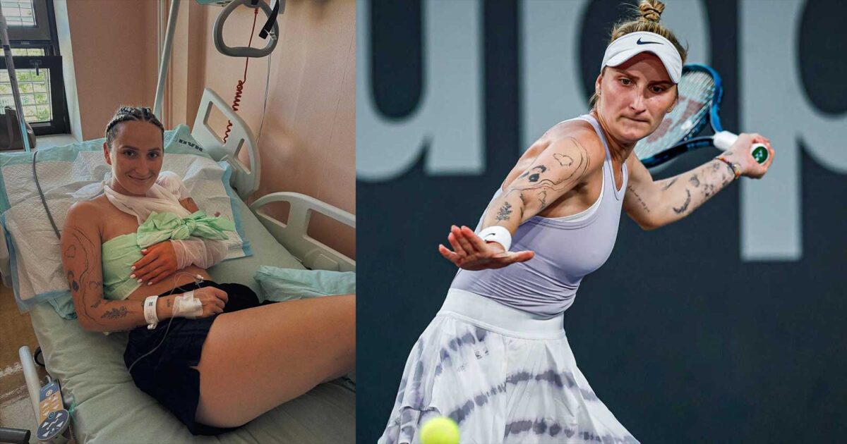 Marketa Vondrousova surgery update