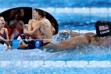 Olympics Swimming mixed 4x100 medley relay