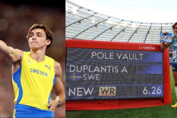 Mondo Duplantis new record