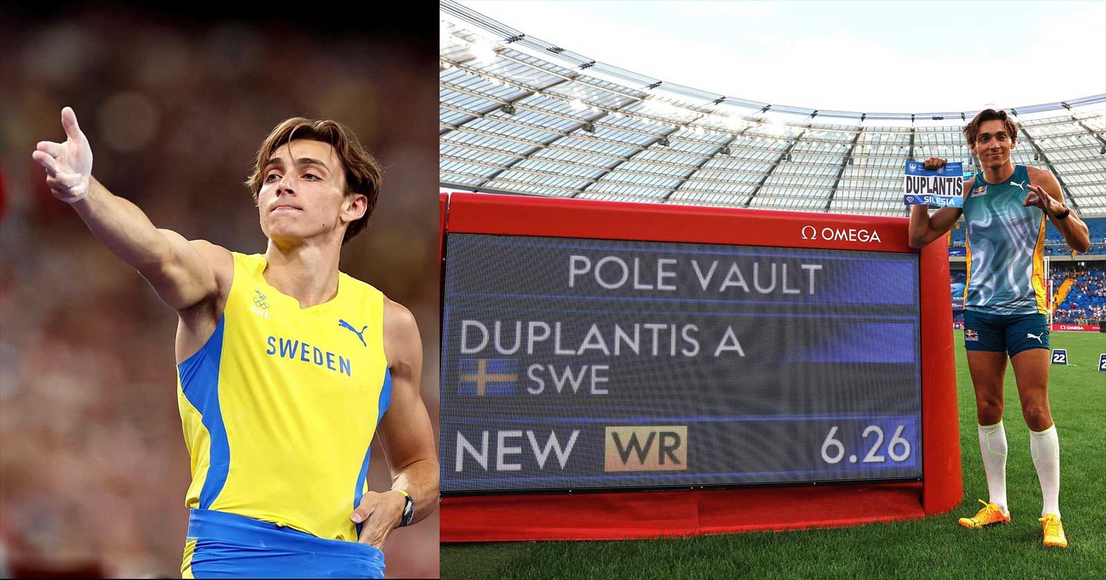 Mondo Duplantis new record