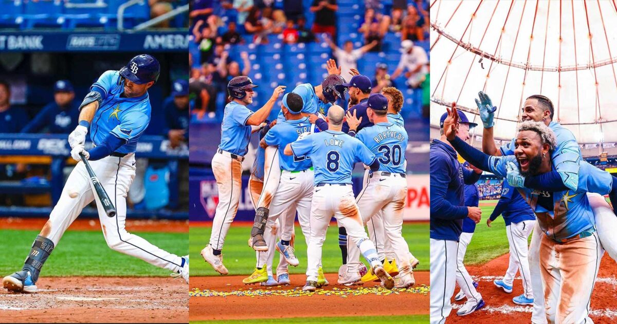 Tampa Bay Rays win