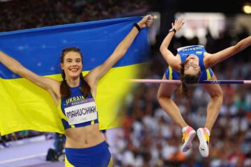 Ukraine Yaroslava Mahuchikh win gold