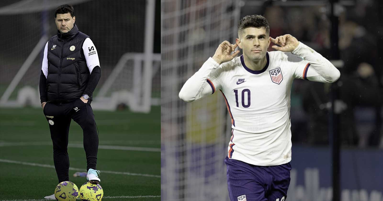 Christian Pulisic Mauricio Pochettino