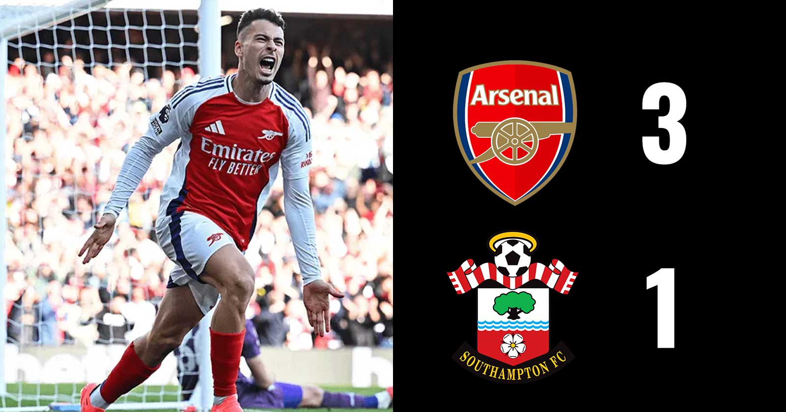 Arsenal vs Southampton