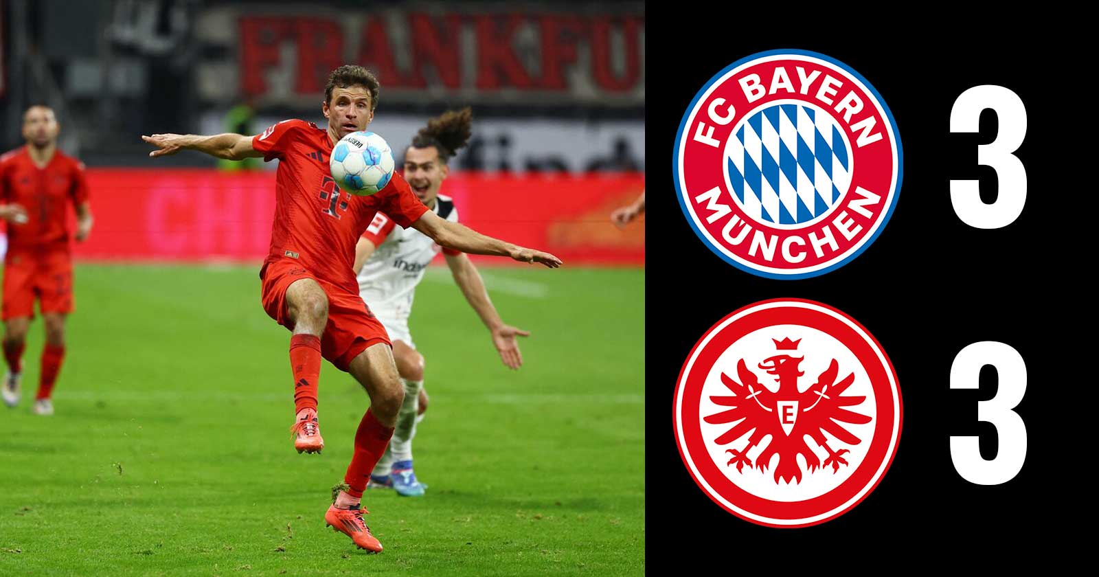 Bayern Munich vs Eintracht Frankfurt