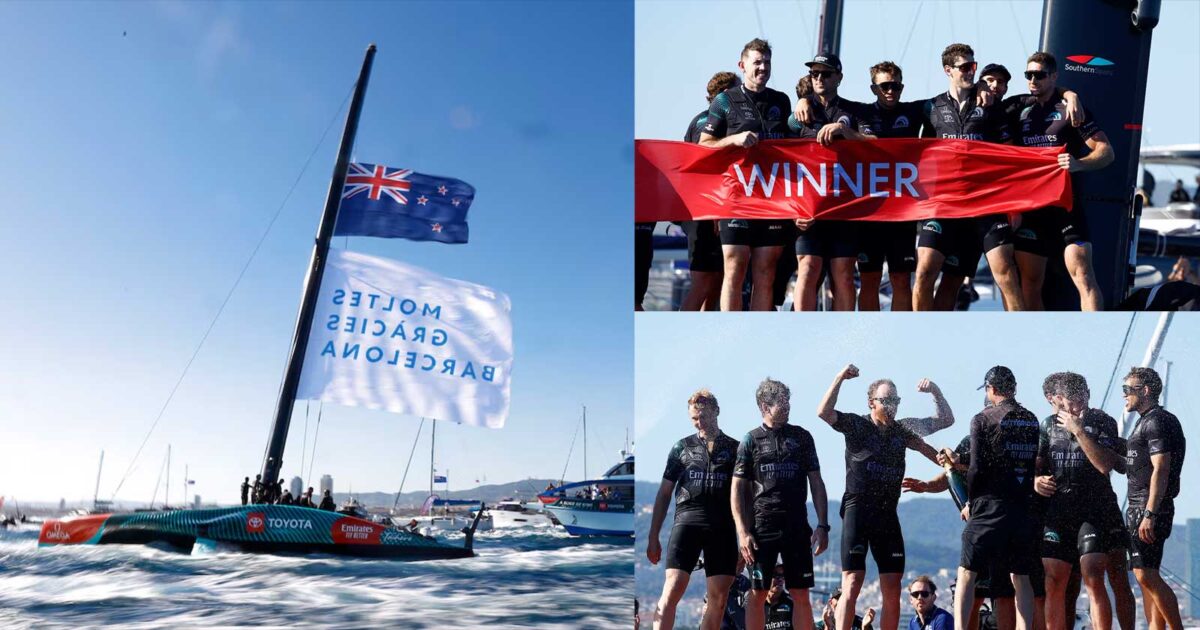 New Zealand vs Britain America’s Cup