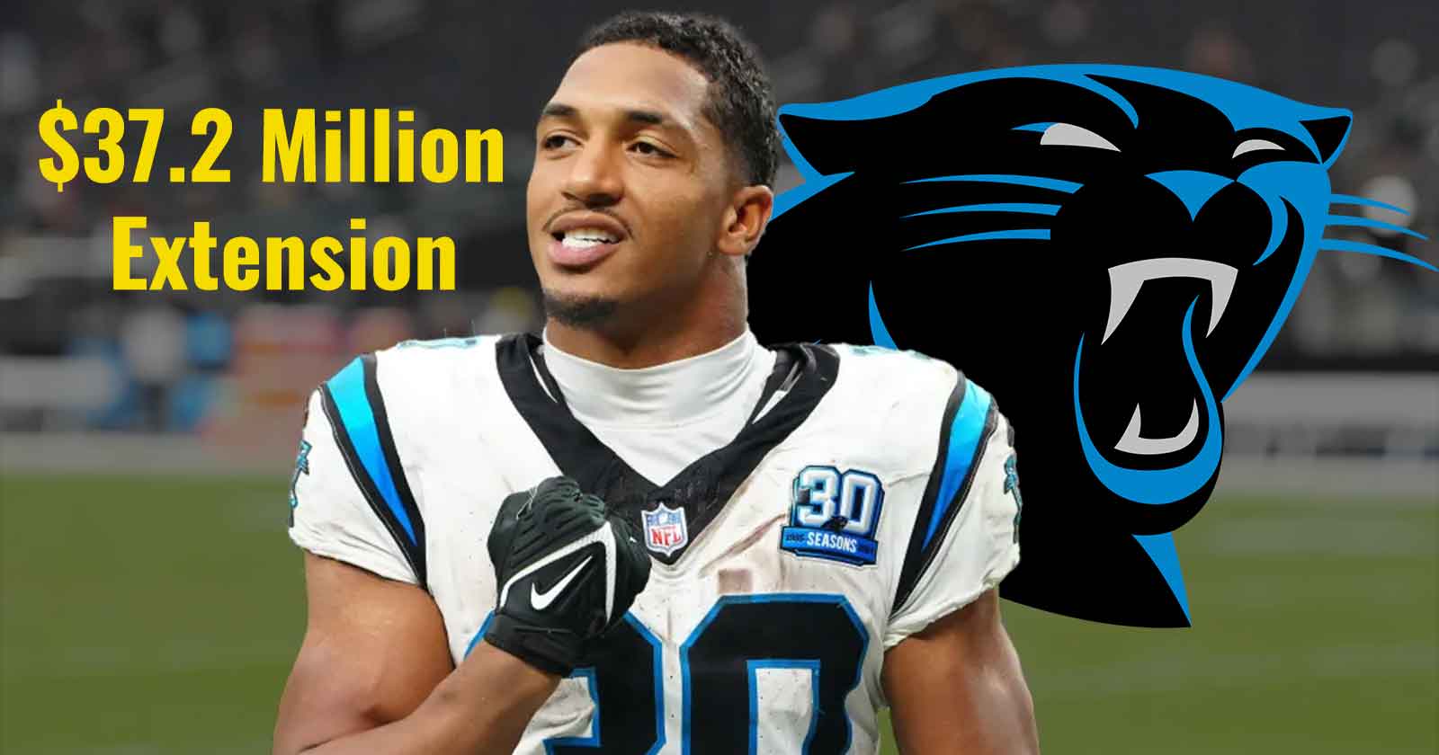 Chuba Hubbard contract Carolina Panthers